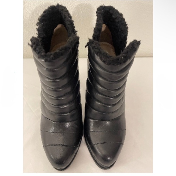 NEIMAN MARCUS Serafina Heeled Booties - Black - Size 9 - NWT! - Picture 3 of 5